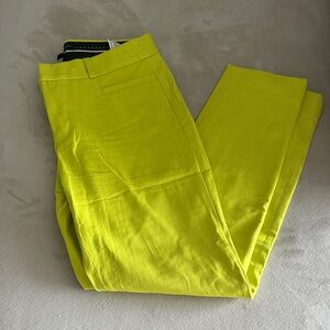 Banana Republic Chartreuse Sloan Pants